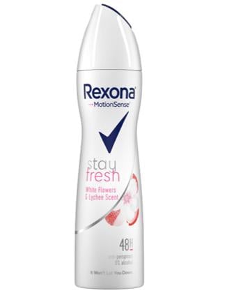 Дезодорант жіночий Rexona аерозоль Білі квіти та лічі 150 мл (6016)