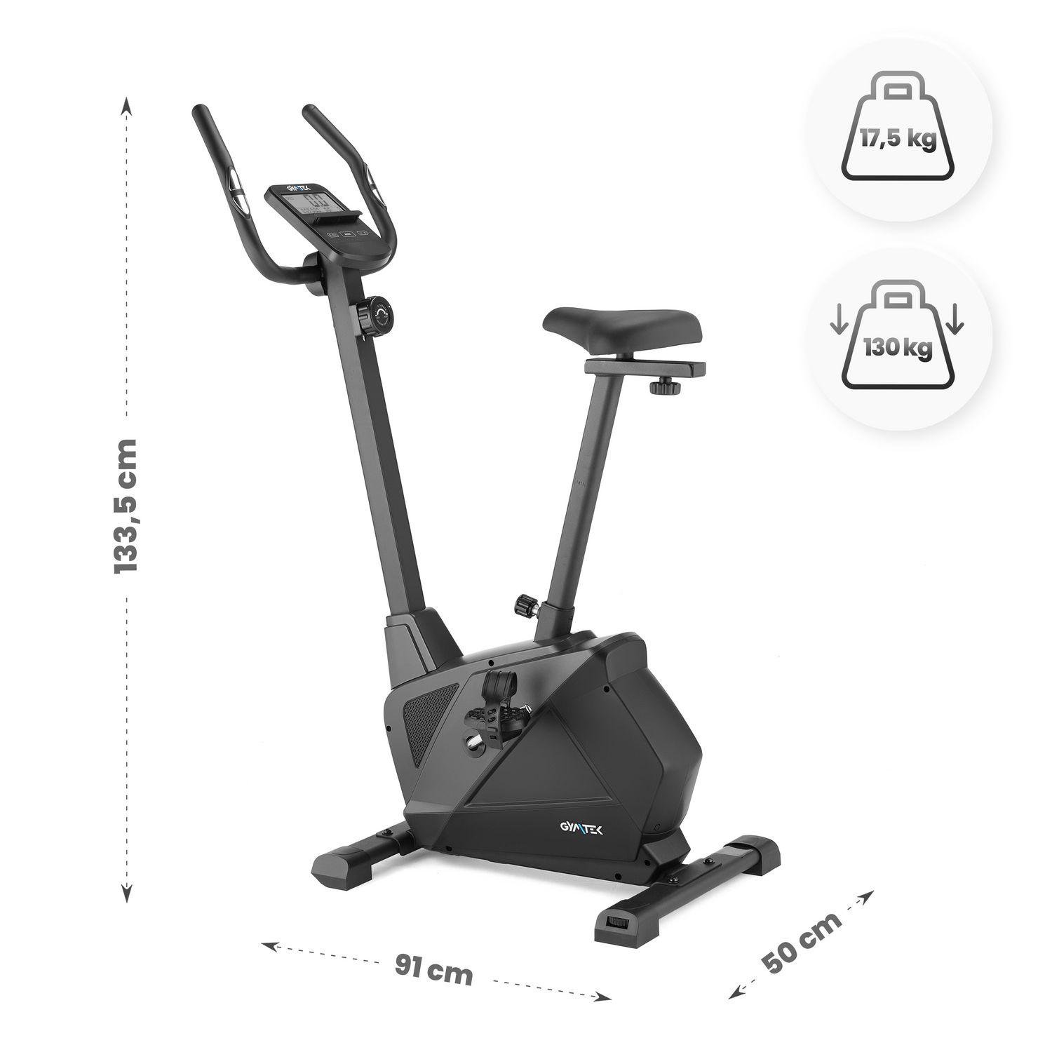 Велотренажер Gymtek XB1300 магнитный Черный (30477496) - фото 18 Велотренажер Gymtek XB1300 магнитный Черный (30477496) - фото 18