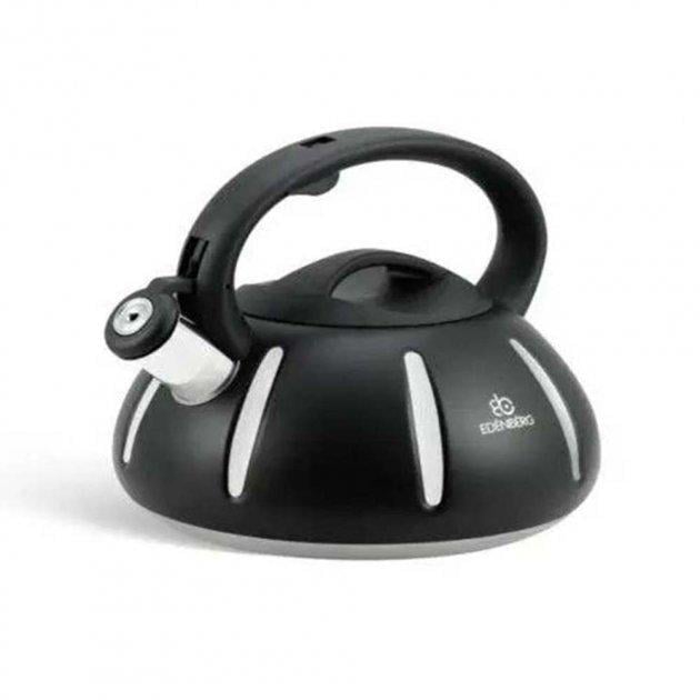 Чайник на газовую плиту Edenberg EB-8803 со свистком из нержавеющей стали 3 л (EB-8803) Чайник на газовую плиту Edenberg EB-8803 со свистком из нержавеющей стали 3 л (EB-8803)