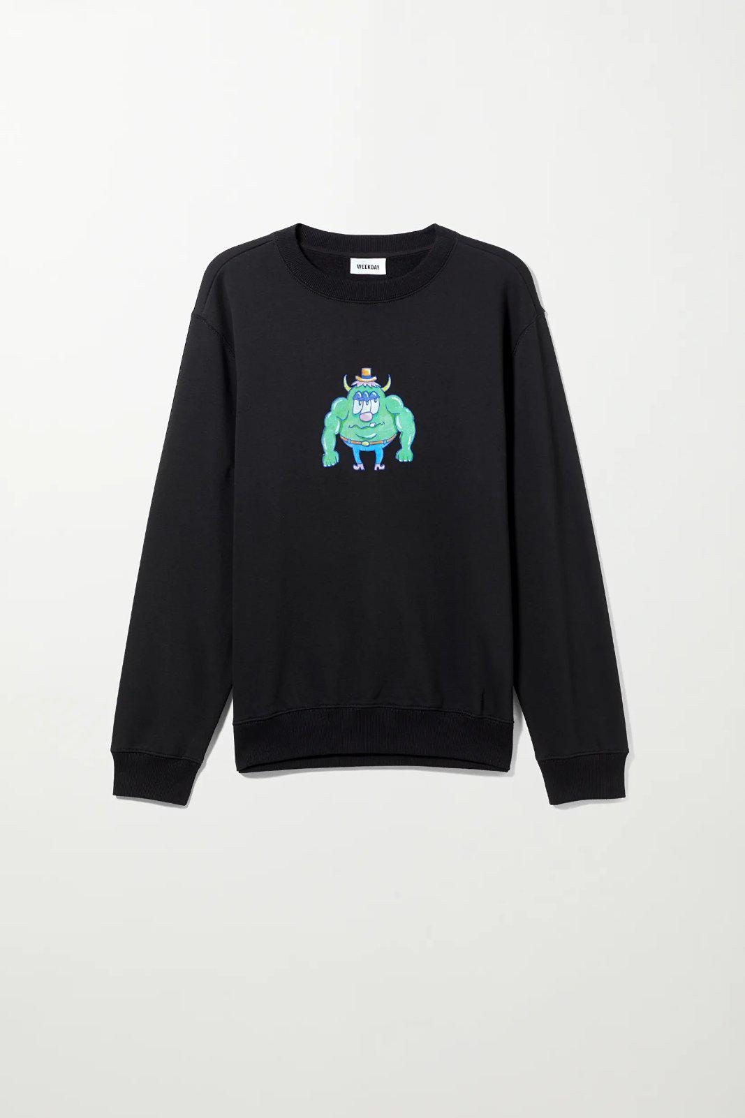 Світшот M Чорний (9537233abr)