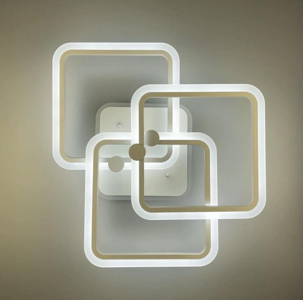 Люстра потолочная LED RGB Белый (A 2503/3L WT) - фото 4