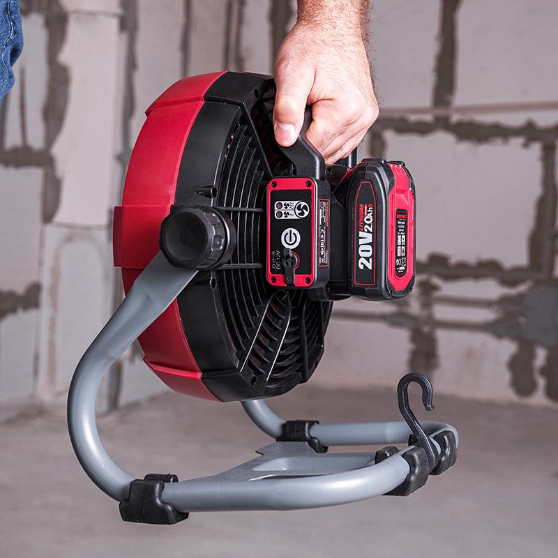 Вентилятор акумуляторний робочий Worcraft CJF-S20Li без акумулятора і зарядного 20В (13060) - фото 11 Вентилятор акумуляторний робочий Worcraft CJF-S20Li без акумулятора і зарядного 20В (13060) - фото 11