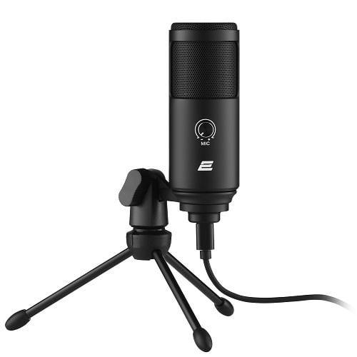 Мікрофон 2Е MPC020 Streaming Kit USB Чорний (13103378) Мікрофон 2Е MPC020 Streaming Kit USB Чорний (13103378)