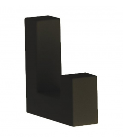 Гачок для одягу настінний GTV K2201 металевий 40х12х40 мм Чорний (24787145)