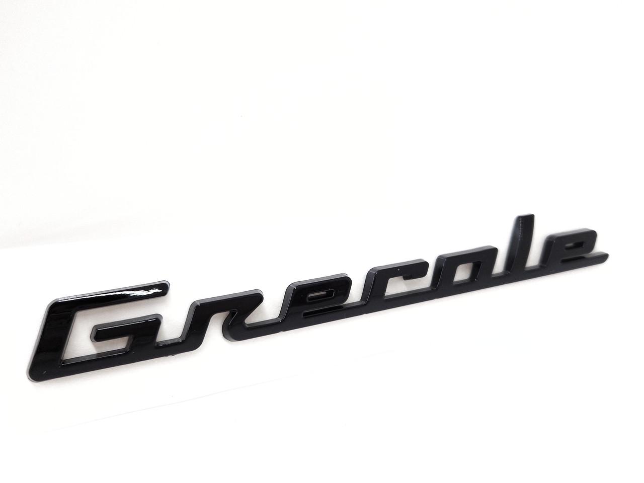 Емблема-напис Maserati Grecale Black gloss (2335440990)