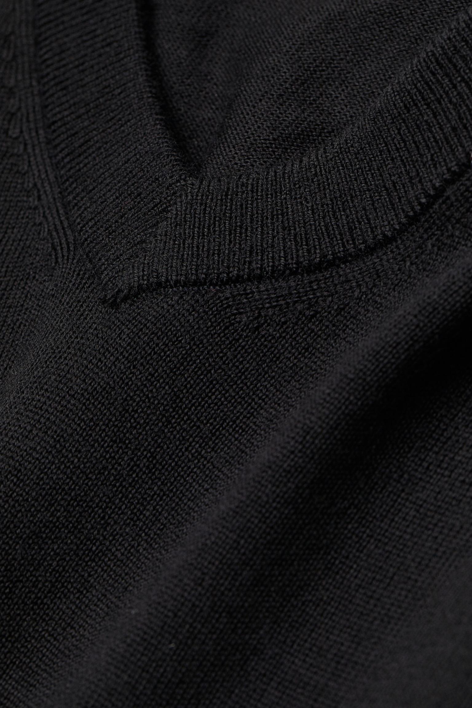 Свитер шерстяной XS Черный (8830022sm) - фото 2