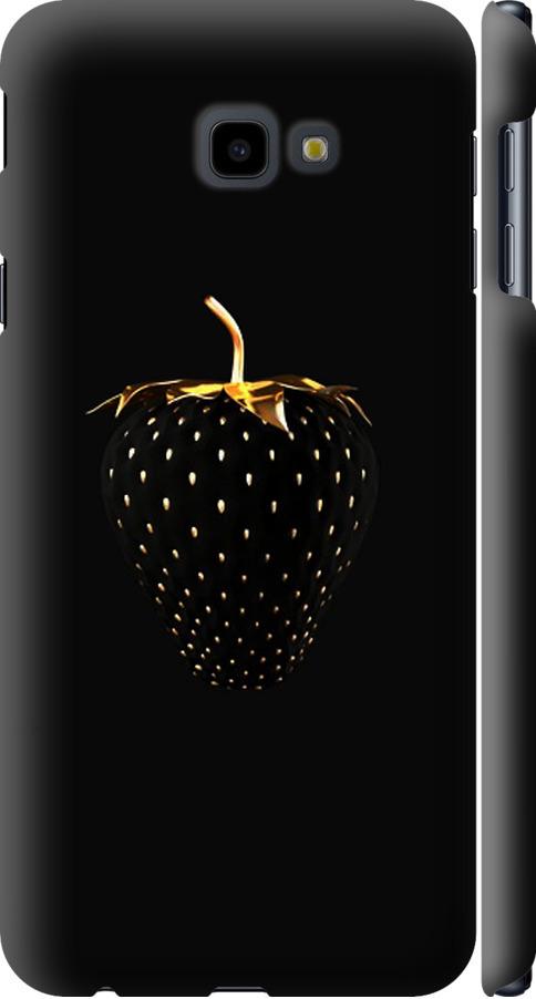Чехол на Samsung Galaxy J4 Plus 2018 Черная клубника (3585m-1594-42517) Чехол на Samsung Galaxy J4 Plus 2018 Черная клубника (3585m-1594-42517)