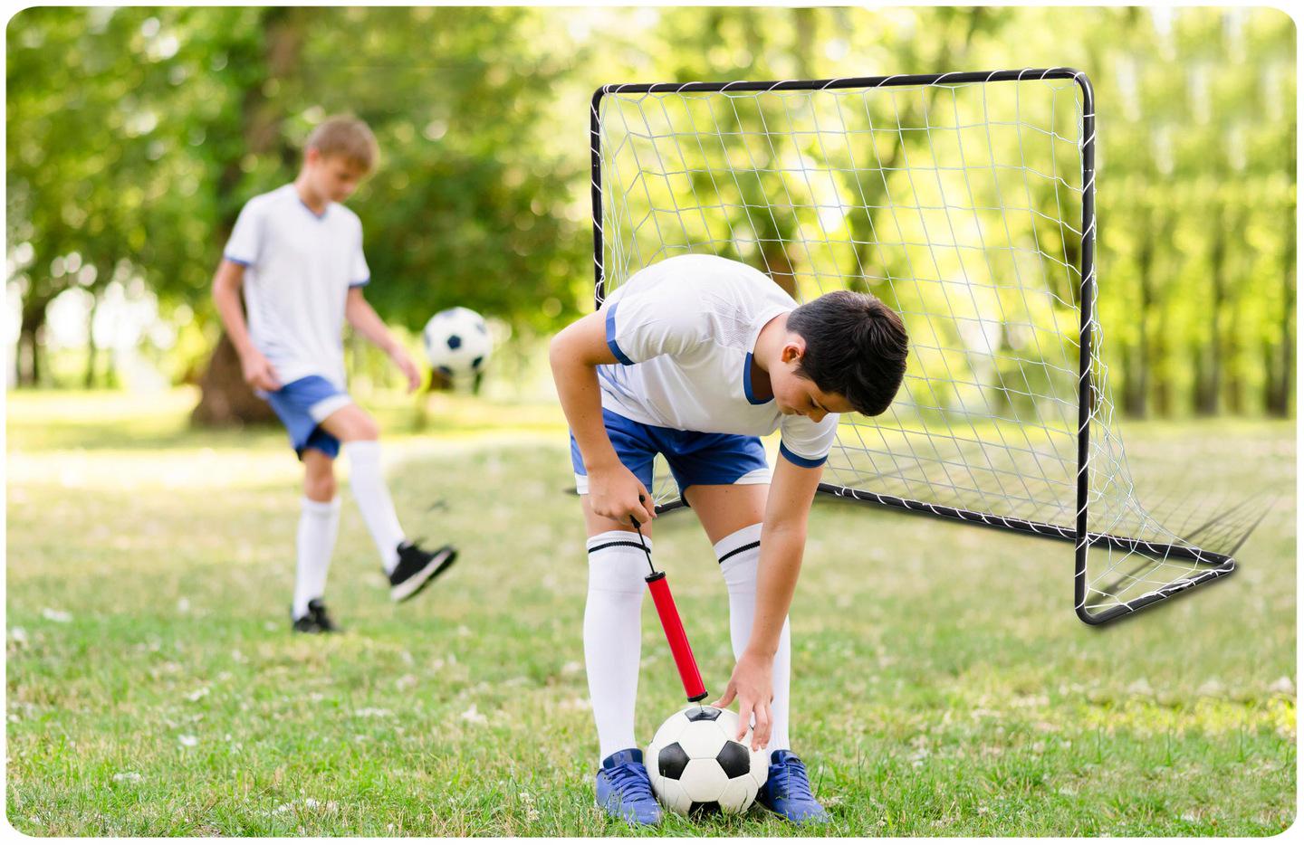 Ворота футбольные переносные Neo-Sport NS-492 183х122х61 см Черный (1492) - фото 5 Ворота футбольные переносные Neo-Sport NS-492 183х122х61 см Черный (1492) - фото 5