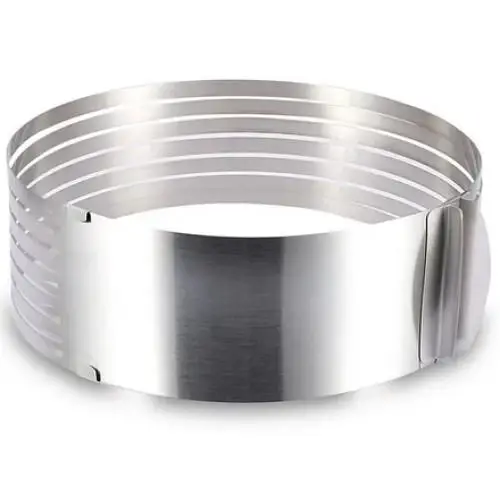 Кольцо раздвижное для нарезки лепешек Benson BN-1035 нержавеющая сталь (90463)