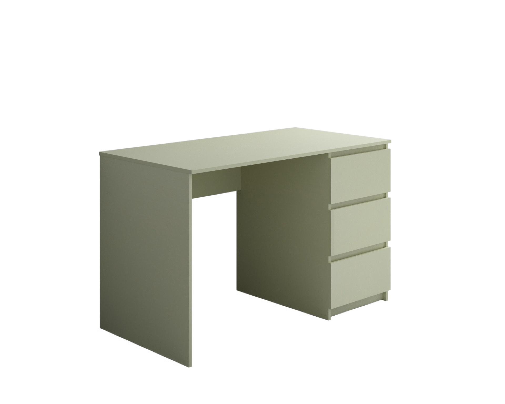 Письменный стол Kade-1 на 3 ящика 100х50х75 см Лемонграсс (Kade1100500L)