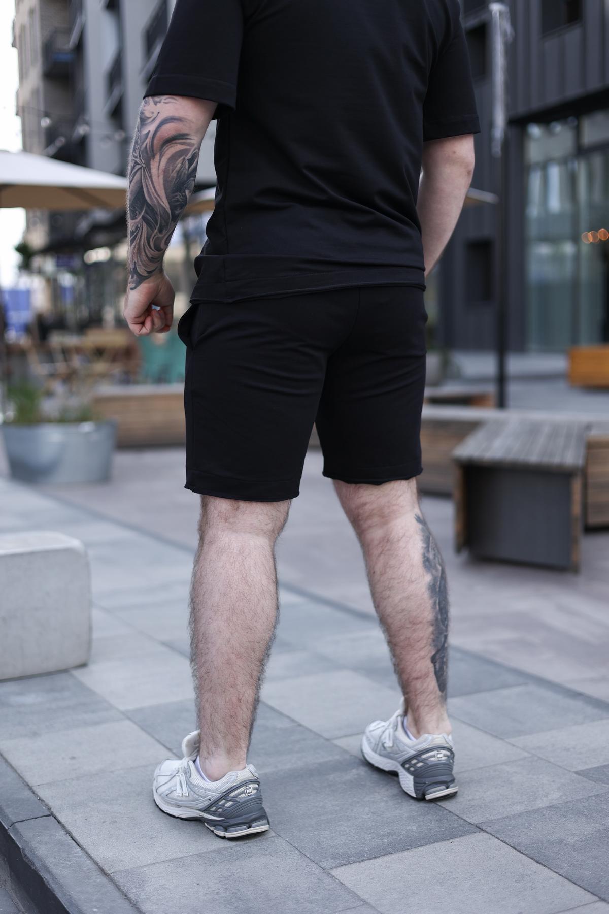 Шорти чоловічі Breeze Intruder трикотажні 4XL Чорний (1123798508/4/7) - фото 4