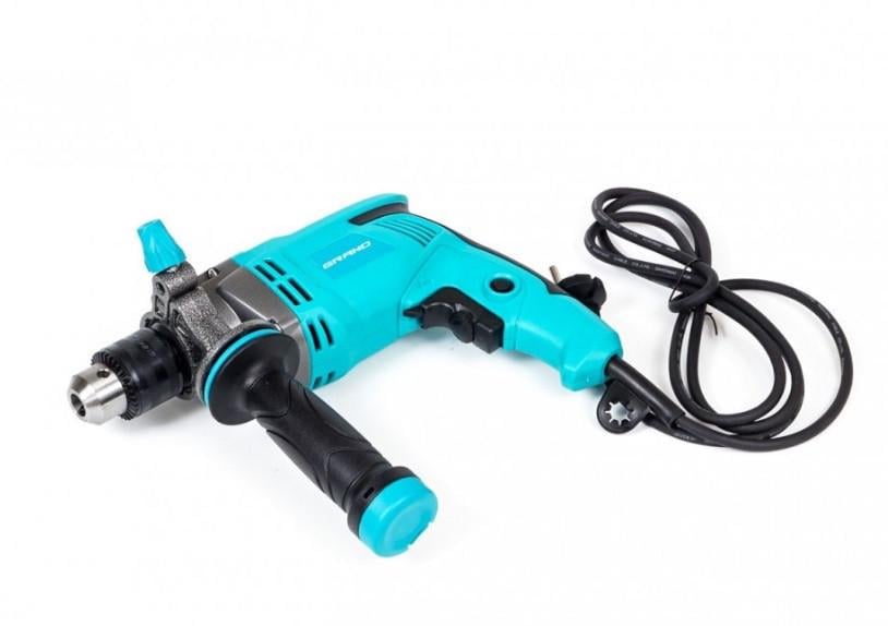 Дриль електричний ударний Grand ДЕУ-1280 1280 Вт (11778747)