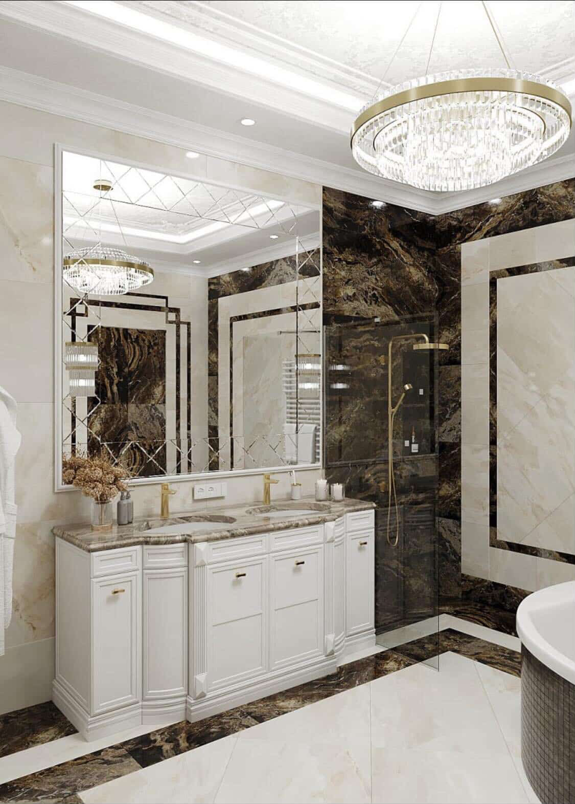 Плитка зеркальная Yuf_Glass 2000х2000 мм (158)