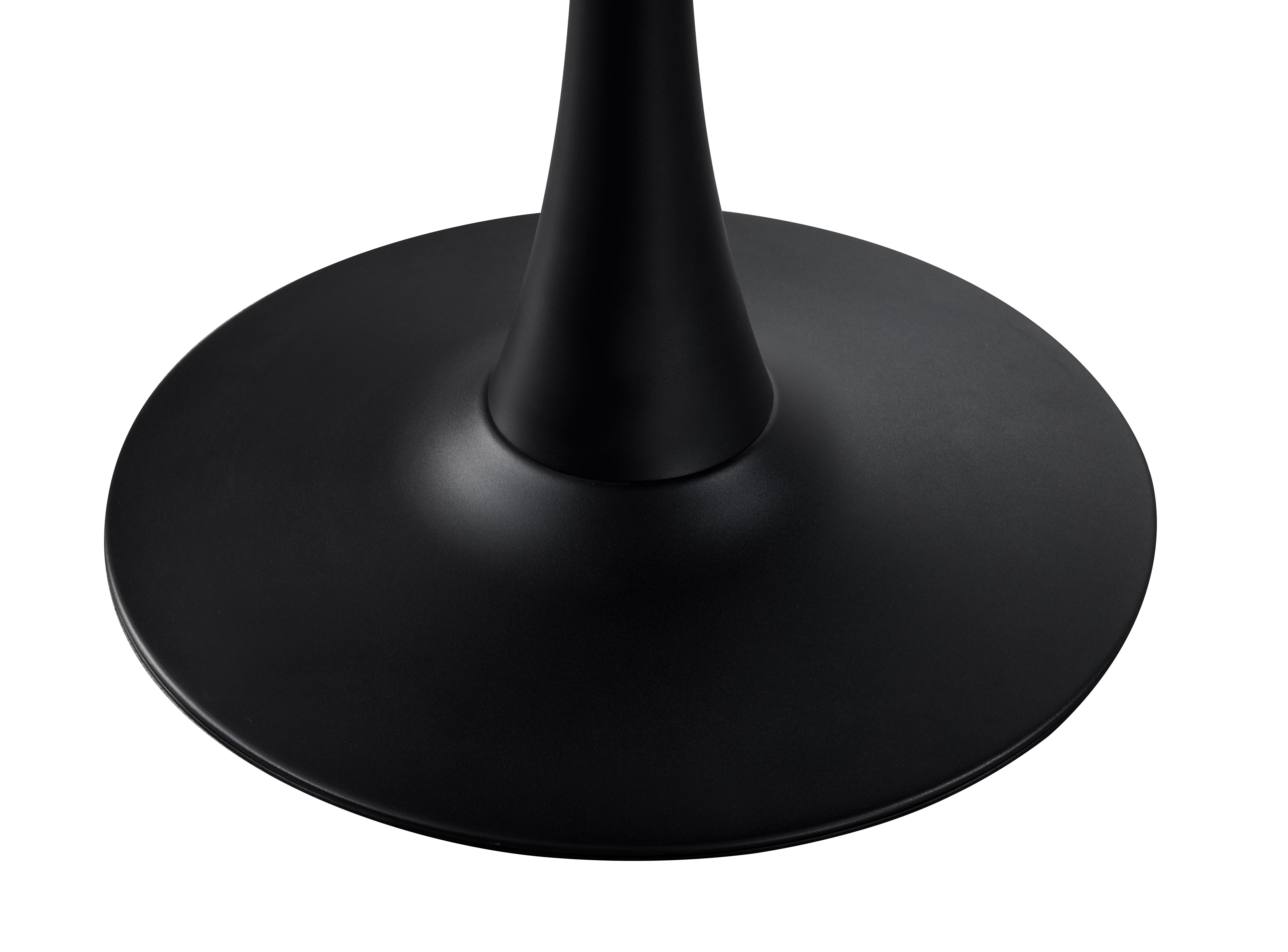 Обеденный стол Грейс Опал D 800 мм Черный/Серый (GAА0057278) - фото 4 Обеденный стол Грейс Опал D 800 мм Черный/Серый (GAА0057278) - фото 4