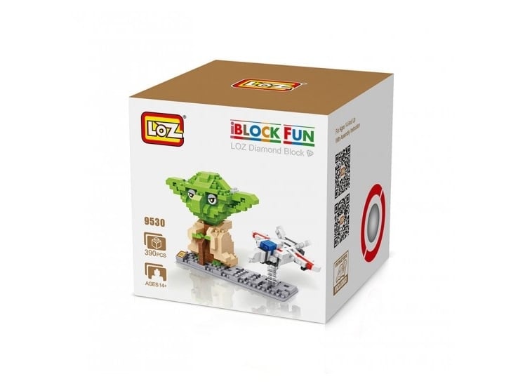 Конструктор LOZ 9530 Diamond Block iBlock Fun Йода