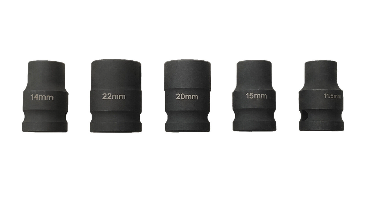 Набір головок для гальмівних супортів Rewolt 5 пр. (T6031)