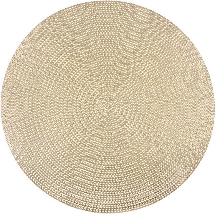 Коврики сервировочные 4 шт. Doily Gold 38 см Золотой