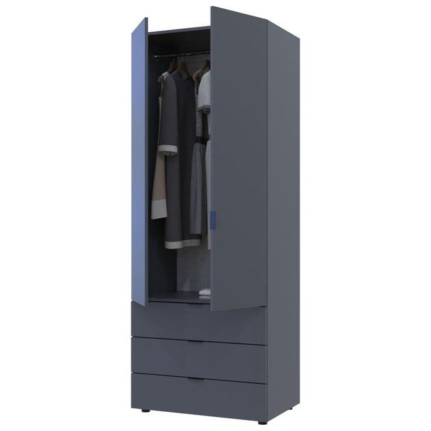 Шкаф Doros Геллар Графит (80737023)