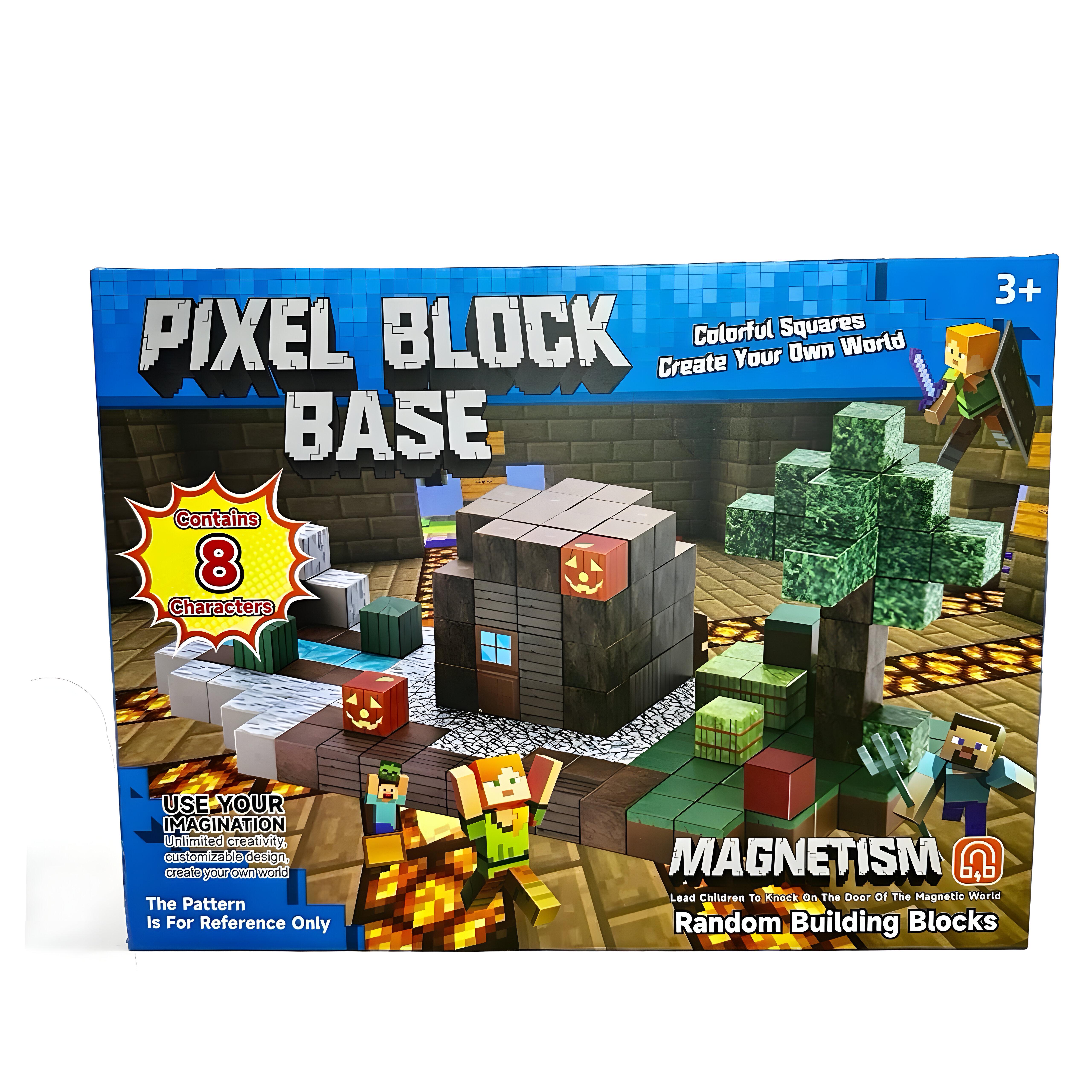 Конструктор магнітний Pixel Block Base 138 дет. (RDF-960)