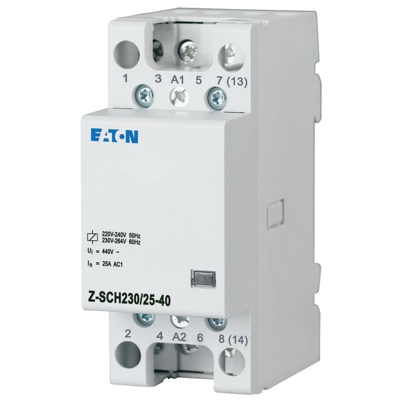Контактор модульный Eaton Z-SCH 4P 25А 4NO 230V (248847)