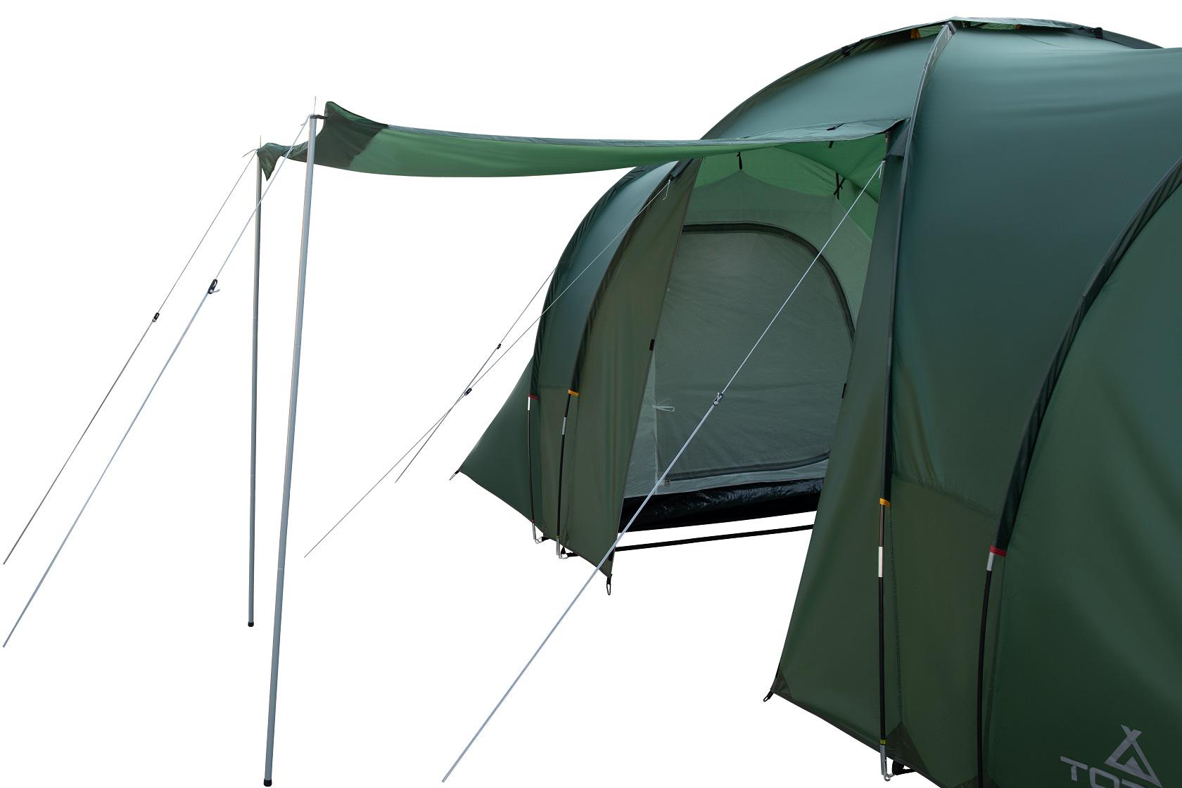 Палатка двухкомнатная с тамбуром шестиместная Totem Hurone 6 v2 UTTT-035 (UTTT-035) - фото 6 Палатка двухкомнатная с тамбуром шестиместная Totem Hurone 6 v2 UTTT-035 (UTTT-035) - фото 6