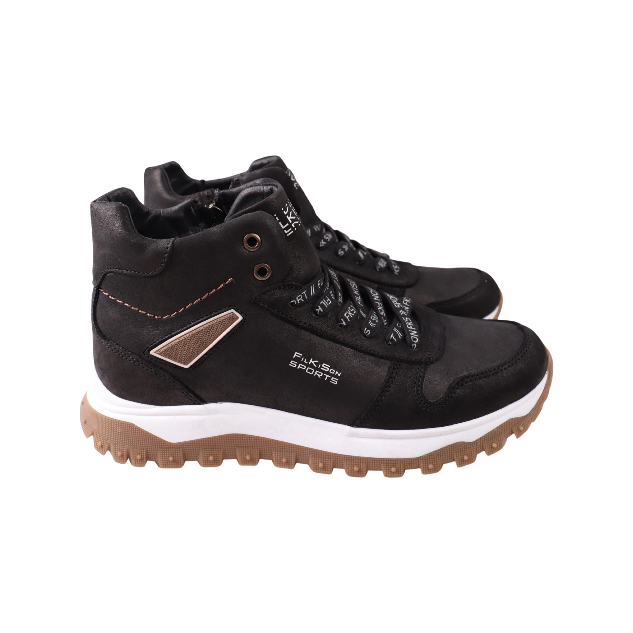 Ботинки мужские Konors 715-24ZHS р. 42 натуральный нубук Черный (29209296)