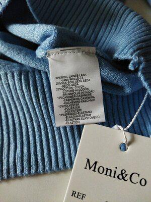 Гольф жіночий Moni&co S/M Блакитний - фото 5 Гольф жіночий Moni&co S/M Блакитний - фото 5