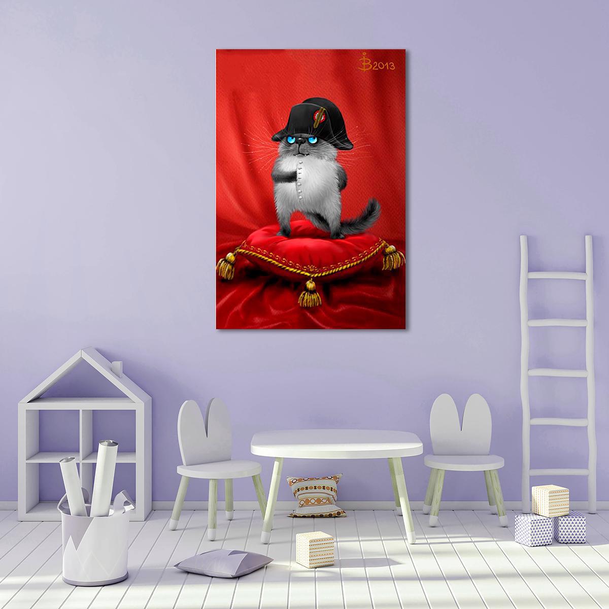 Картина Маленький Наполеон 1 модуль 50x75 см