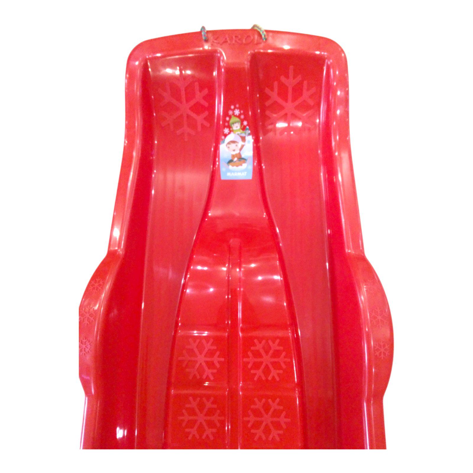 Санки дитячі з ручками Marmat Karol Червоний (11145) - фото 5