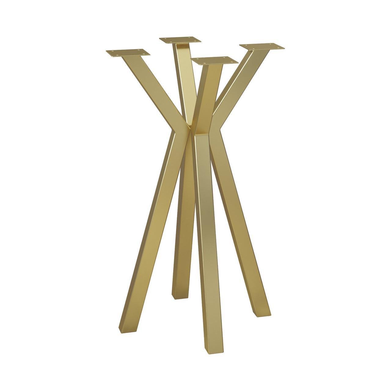 Комплект ножек для стола из металла Scandi 730 мм 4 шт. Золотой (1117) - фото 1 Комплект ножек для стола из металла Scandi 730 мм 4 шт. Золотой (1117) - фото 1