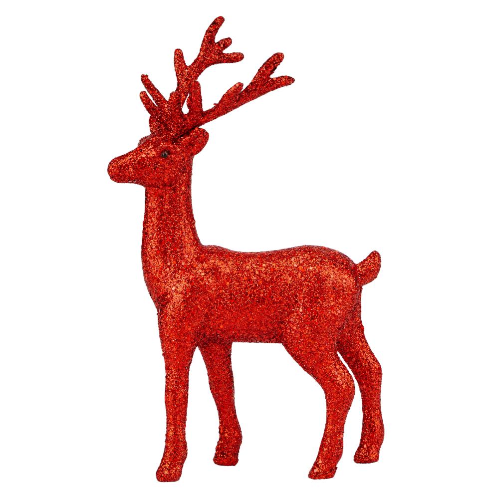 Декоративная Фигура Elisey Блестящий олень 23 см Красный (NH-106-K-121)