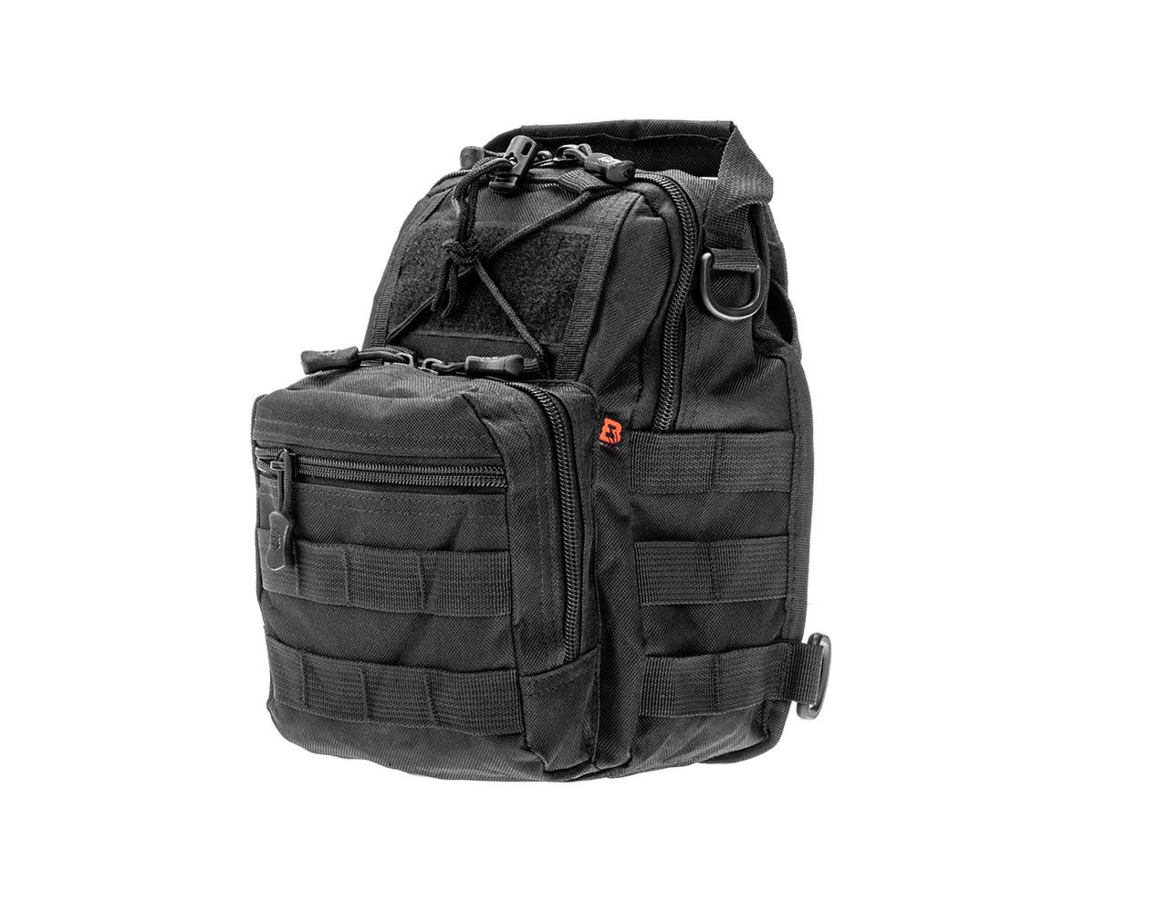 Сумка на плече Badger Outdoor 10 л 26х21х13 см Black (BO-CCS10-BLK) - фото 5