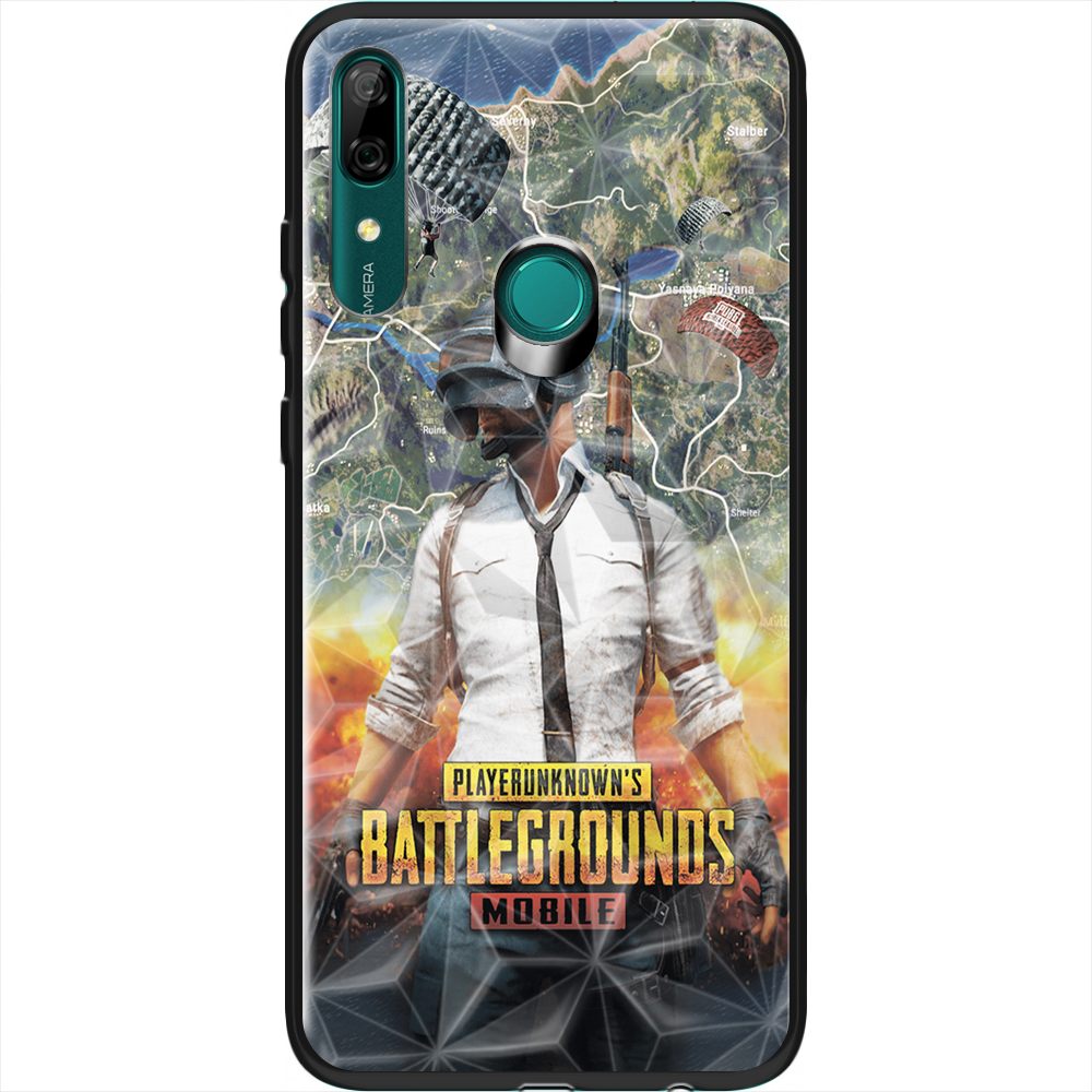 Чохол Boxface Huawei P Smart Z PUBG Mobile Чорний силікон із призмою (37381-up2309-37848)