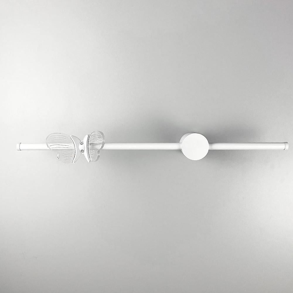 Бра с бабочкой слева Белый (WC 18 WT L)