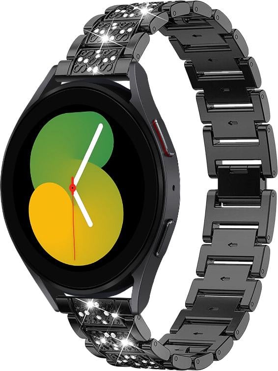 Браслет металлический Glam для Galaxy Watch 5 40 мм Black (32815-2B)