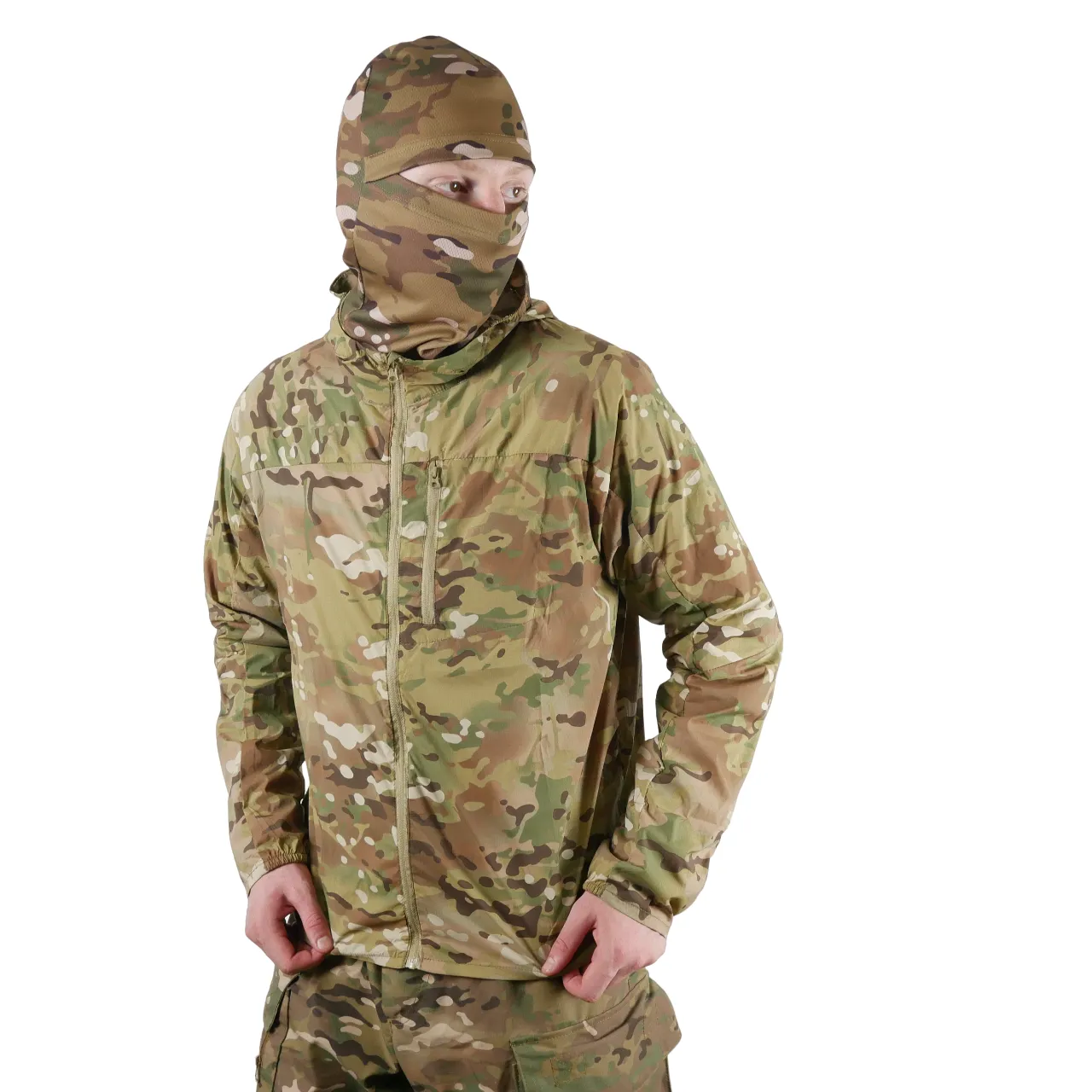 Куртка-ветровка летняя XXL Multicam (11589689)