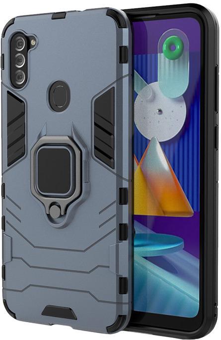 Протиударний чохол Samsung Galaxy A11 A115 (підставка кільце) Graphite (16795-40)