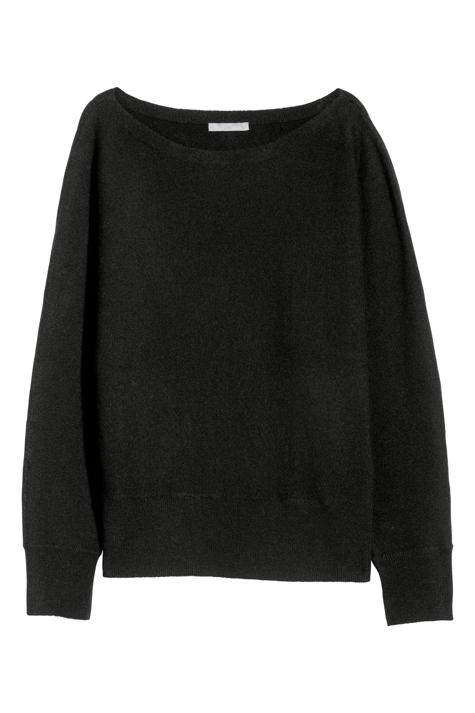 Джемпер H&M S Черный (6095865037)