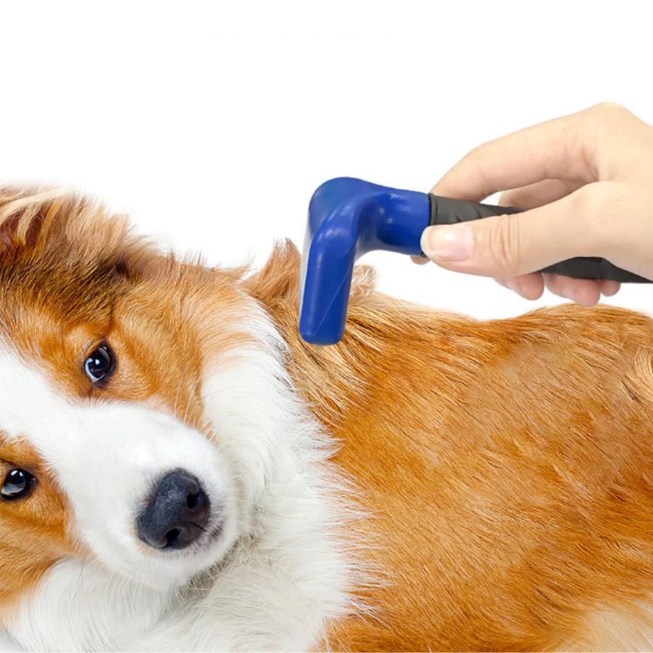 Щетка для вычесывания животных 4,5 см (401039) - фото 2 Щетка для вычесывания животных 4,5 см (401039) - фото 2