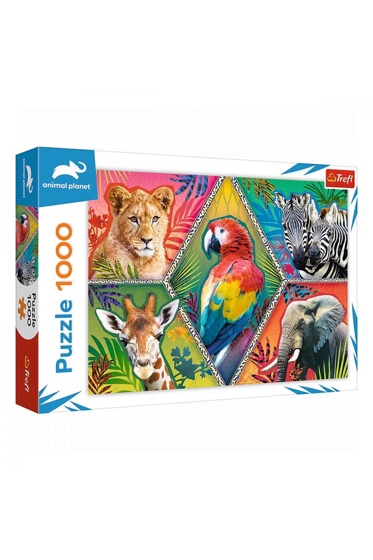 Пазли Trefl Екзотичні тварини 10671 (5900511106718)