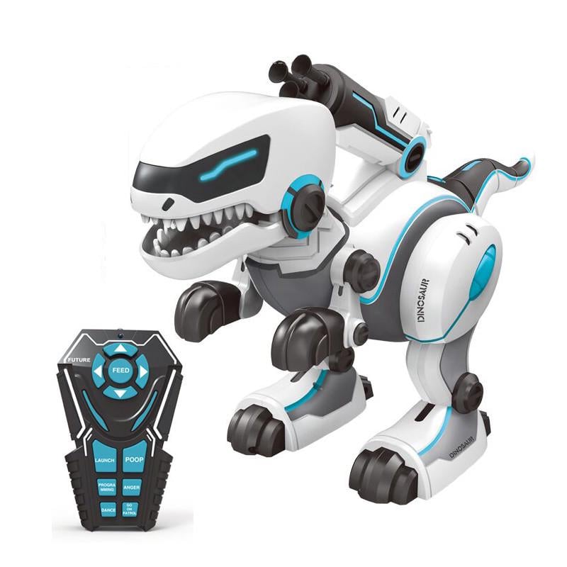 Радиоуправляющая игрушка Jinxingda Laite Technological Dinosaur игрушечный динозавр Белый (SUN5579)