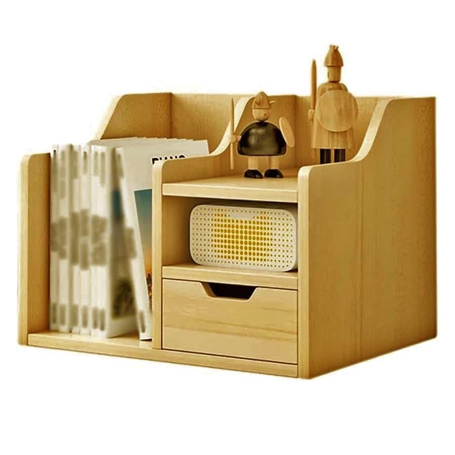 Полка книжная настольная из дерева Раина Карри (КПА-038803)