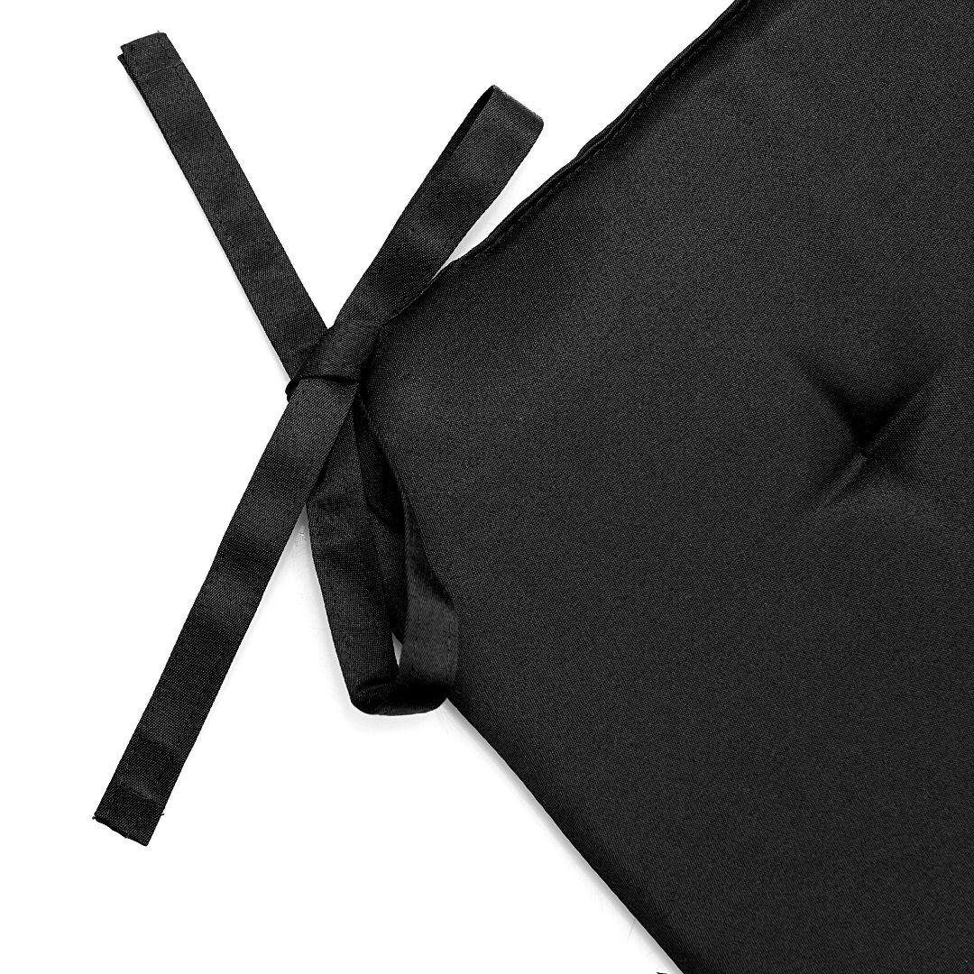 Подушка для стула/кресла/табурета 35х35х3 см Черный (1798550194) - фото 2 Подушка для стула/кресла/табурета 35х35х3 см Черный (1798550194) - фото 2