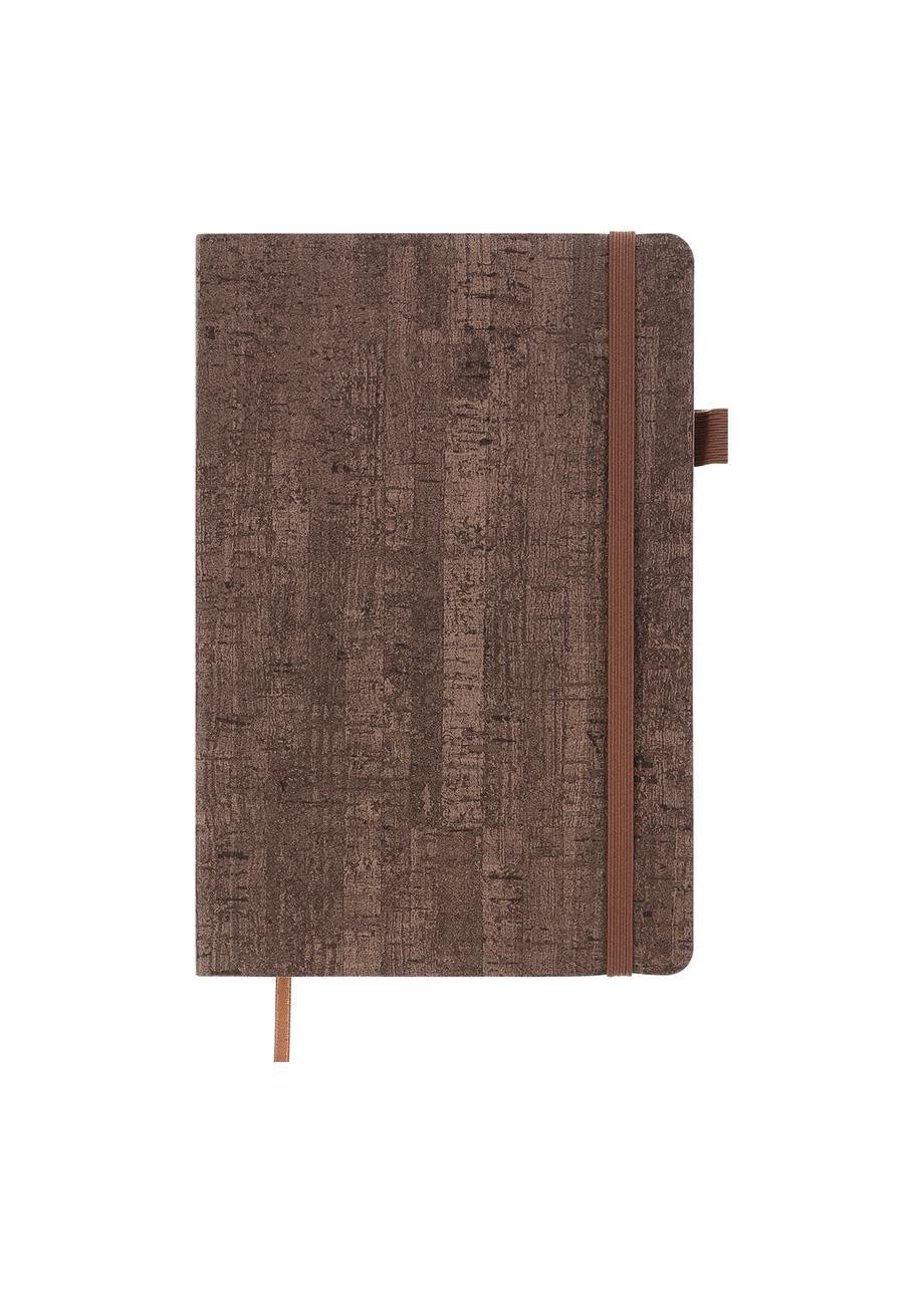 Блокнот Buromax Wood эко кожа клетка А5 96 листов Бежевый (BM.295114-28)