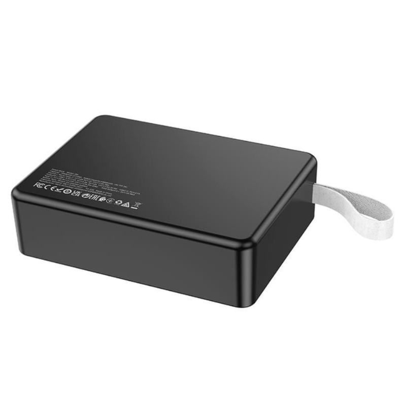 Повербанк Hoco J94 3USB/Type-C Overlord QC3.0+PD3.0 75000 mAh 22,5W з швидкою зарядкою Чорний (7583049) - фото 5