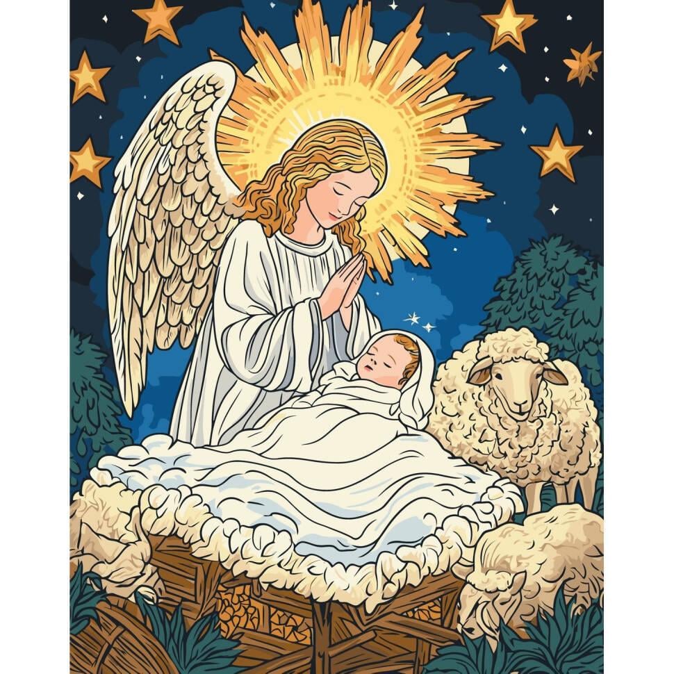 Картина по номерам ART CRAFT Ночь рождения 40х50 см (2987253462)