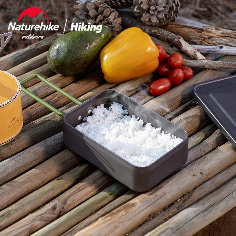 Контейнер Naturehike lunch box Alu NH21CJ011 Grey - фото 4