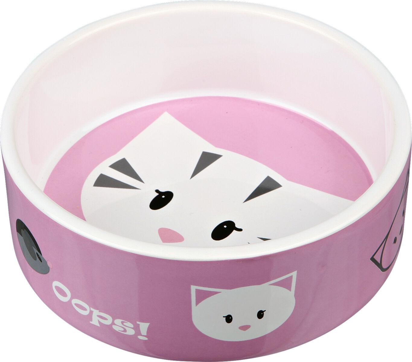 Миска керамическая Mimi для кошек 0,3 л 12 см (TX-24650)