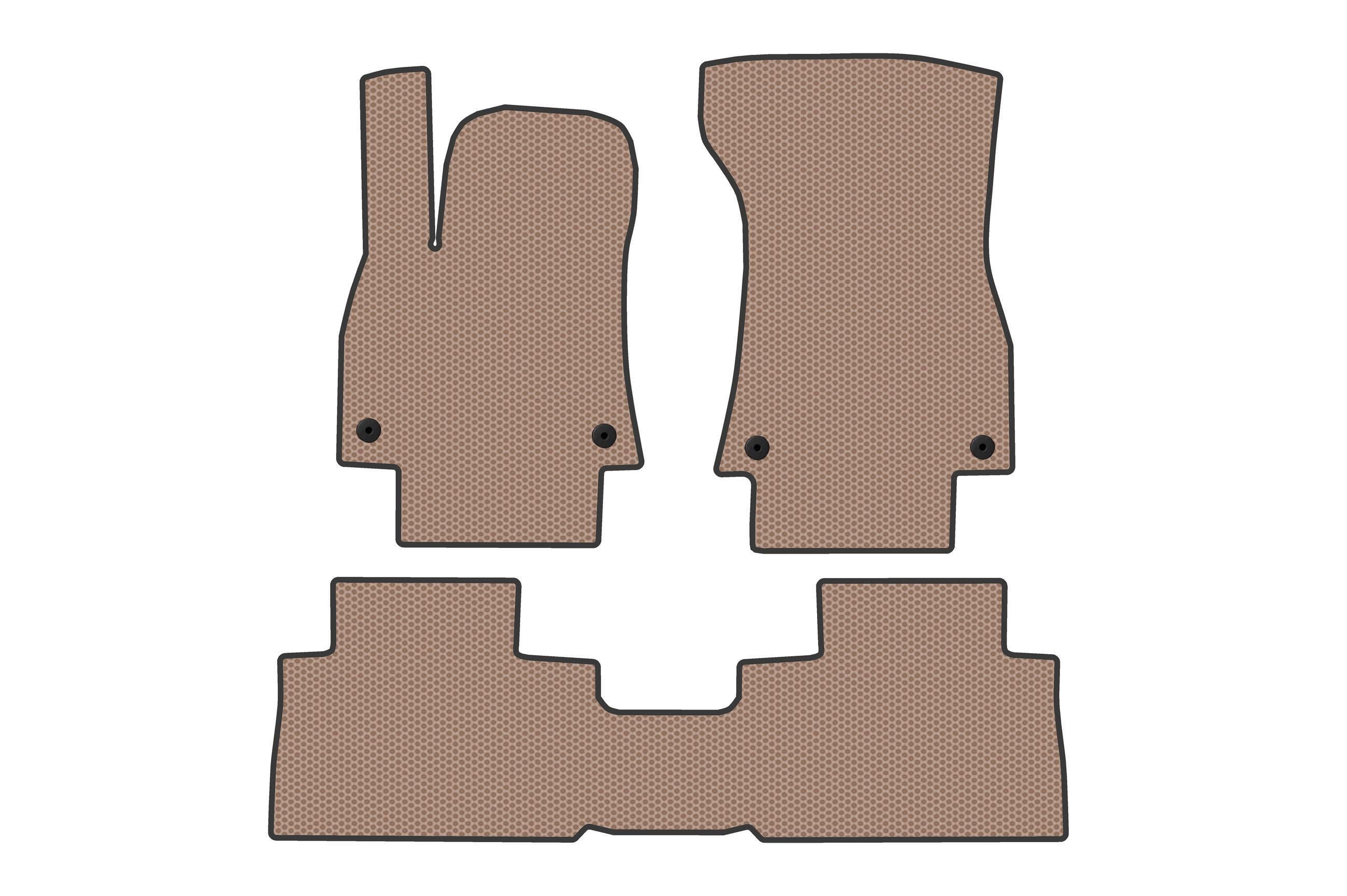 Коврики резиновые Digital Designs Carsuit для Audi Q8 e-Tron/Q8 e-tron Sportback 2018-2025 г. Бежевый (185441)