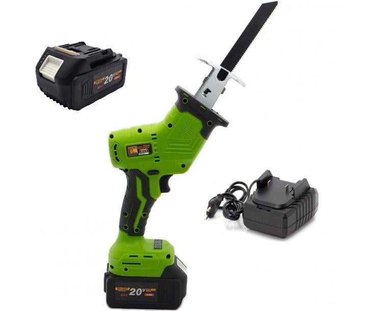 Комплект Procraft PSS18 аккумуляторная сабельная пила с зарядным устройством 20/1 и АКБ 20/4